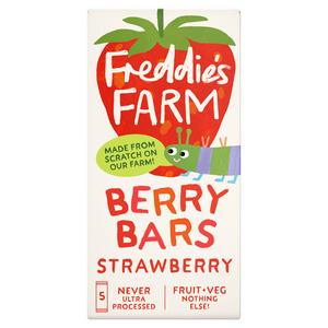 Freddie's Farm Berry Bars Strawberry 5x20g