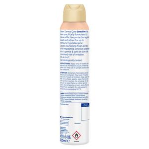 Sanex Derma Care Sensitive 48 Hour Antiperspirant Spray Deodorant 200ml - gallery image 2