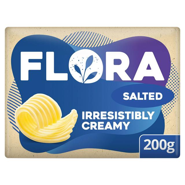 Flora Salted Block Butter Alternative 200g - gallery image 1