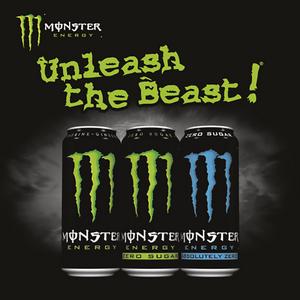 Monster Energy Drink Zero Sugar 9x500ml - gallery image 3