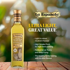 La Espanola Light In Colour Olive Oil 500ml - gallery image 2