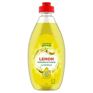 Sainsbury's Lemon Washing Up Liquid 500ml