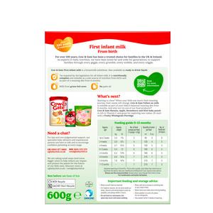 Cow & Gate 1 First Infant Baby Milk Formula Powder From Birth 600g - gallery image 6