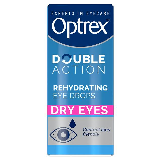 Optrex Double Action Rehydrating Eye Drops 10ml - gallery image 1