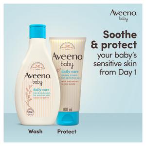 Aveeno Baby Daily Care Nappy Cream 100ml - gallery image 5