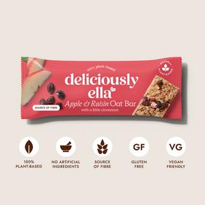 Deliciously Ella 50g Apple & Raisin Oat Bar - gallery image 2