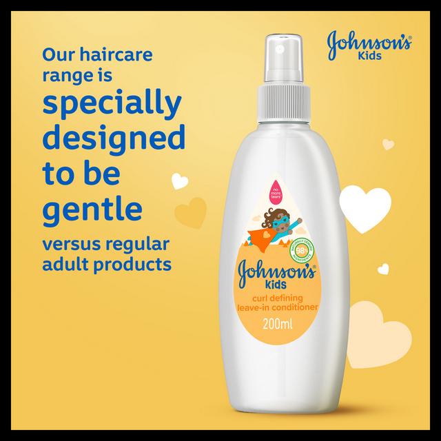Johnson's Kids Curl Defining Leave In Conditioner Spray 200ml