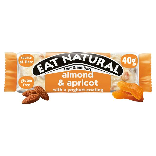 Eat Natural Almond Apricot with a Yoghurt Coating Fruit & Nut Bars 40g - gallery image 1