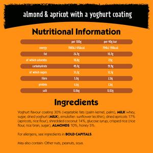 Eat Natural Almond Apricot with a Yoghurt Coating Fruit & Nut Bars 40g - gallery image 6
