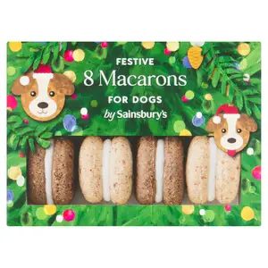 Sainsbury's Festive Macarons For Dogs x8