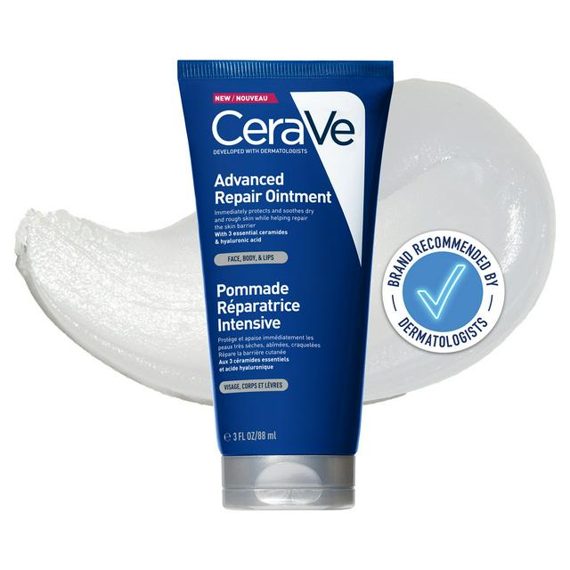 CeraVe Advanced Repair Ointment for Dry Chapped or Cracked Skin 88ml - gallery image 1
