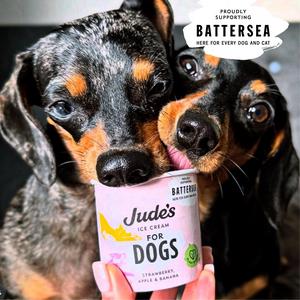 Jude's 90ml Strawberry, Apple & Banana Dogs Ice Cream - gallery image 3