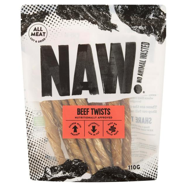 Naw Beef Twists Dog Treat 110g