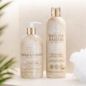 Baylis & Harding Pink Blossom Lotus Flower Hand Wash 500ml - gallery image 4