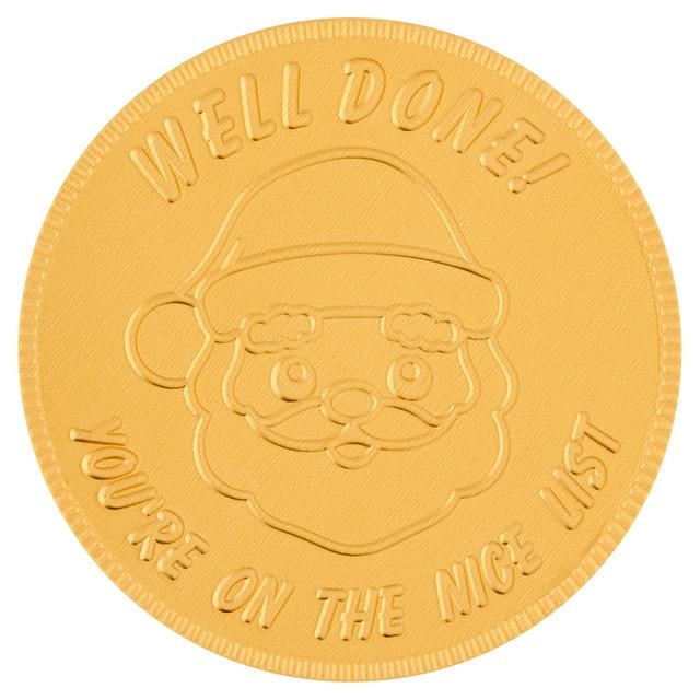 Sainsbury's 58g Solid Milk Chocolate Coin - gallery image 1