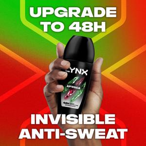 Lynx Africa Roll On Antiperspirant Deodorant 50ml - gallery image 2