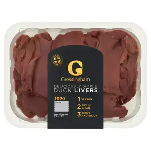 Gressingham Duck Livers 300g