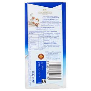 Lindt Classic Recipe Milk Chocolate Bar 100g - gallery image 3