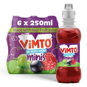 Vimto Original No Added Sugar Real Fruit Still Kid's Juice D...