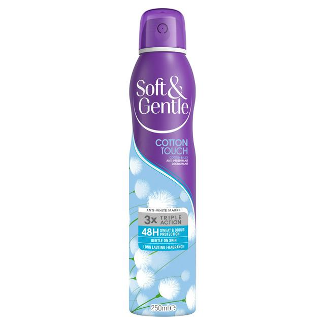Soft & Gentle Cotton & Lily Anti Perspirant Deodorant 250ml - gallery image 1