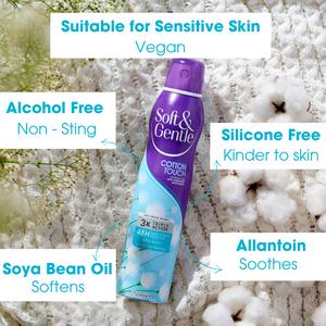 Soft & Gentle Cotton & Lily Anti Perspirant Deodorant 250ml - gallery image 3