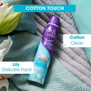 Soft & Gentle Cotton & Lily Anti Perspirant Deodorant 250ml - gallery image 4