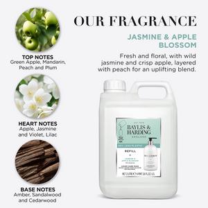 Baylis & Harding Jasmine Apple Blossom Antibacterial Hand Wash 2L - gallery image 2