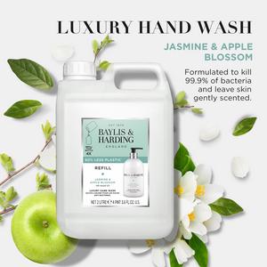 Baylis & Harding Jasmine Apple Blossom Antibacterial Hand Wash 2L - gallery image 3