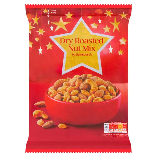 Sainsbury's 300g Dry Roasted Nut Mix - gallery image 1