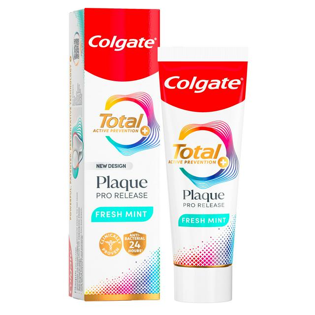 Colgate Total Plaque Pro Release Fresh Mint Toothpaste 75ml - gallery image 1