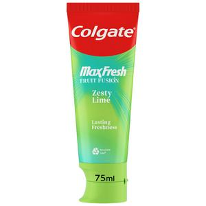 Colgate Max Fresh Fruit Fusion Zesty Lime Flavoured Toothpas...