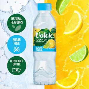 Volvic Touch of Fruit Sugar Free Lemon & Lime Flavoured Water 6x500ml - gallery image 6
