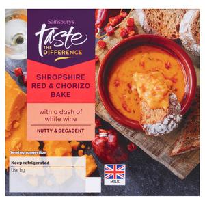 Sainsbury's Shropshire Red & Chorizo Bake, Taste the Difference 150g