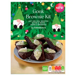 Sainsbury's Gonk Brownie Kit 454g