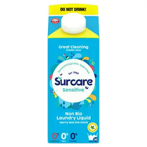 Surcare Sensitive Non Bio Laundry Liquid 750ml