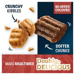 Felix Doubly Delicious Beef Chicken & Vegetables Dry Cat Food 750g - gallery image 3