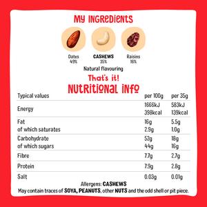 Nakd Bakewell Tart Raw Fruit & Nut Bar 4x35g - gallery image 3