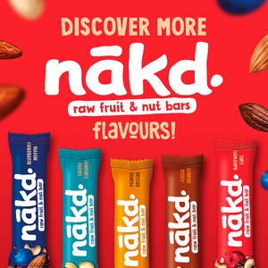 Nakd Bakewell Tart Raw Fruit & Nut Bar 4x35g - gallery image 6