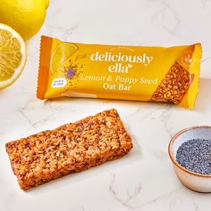 Deliciously Ella 3 x 50g Lemon & Poppy Seed Multipack Oat Bars - gallery image 3