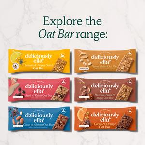 Deliciously Ella 3 x 50g Lemon & Poppy Seed Multipack Oat Bars - gallery image 4