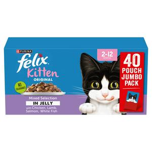 Felix kitten food bulk best sale