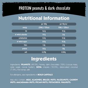 Eat Natural Protein Peanuts Dark Chocolate Fruit & Nut Cereal Bars 3x40g - gallery image 6