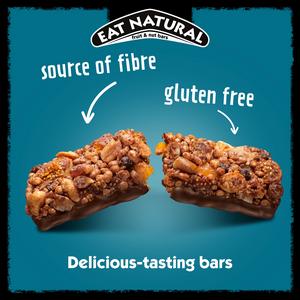 Eat Natural Fibre Dark Chocolate Sea Salt Fruit & Nut Cereal Bars 3x40g - gallery image 2