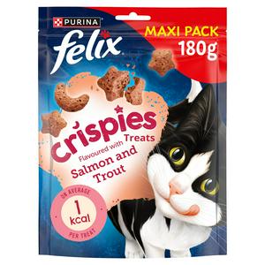 Felix Crispies Salmon & Trout Cat Treats 180g