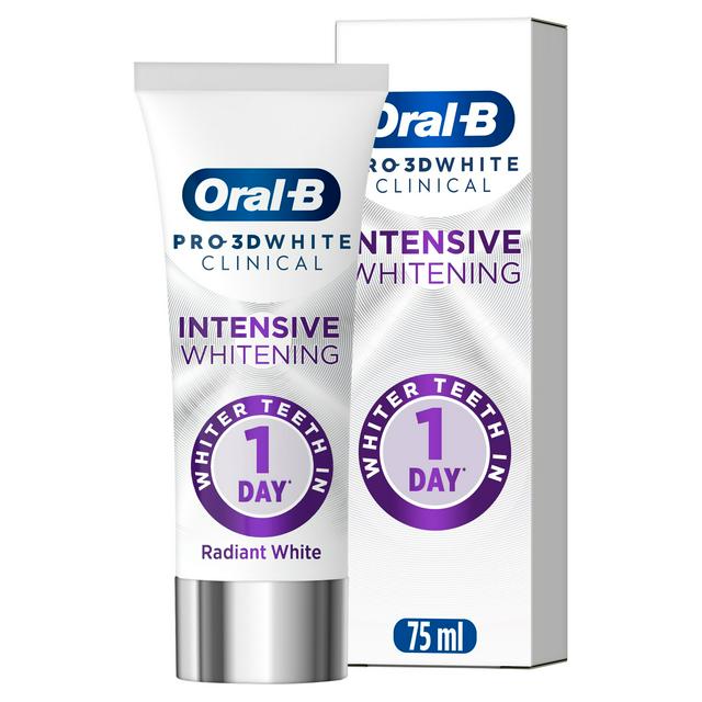 Oral-B Pro 3D White Clinical Radiant Toothpaste 75ml - gallery image 1