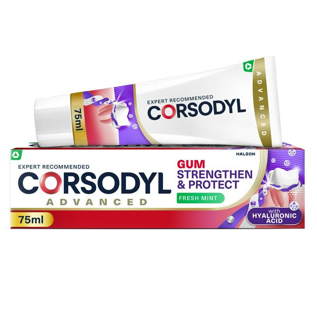 Corsodyl Gum Strengthen & Protect Toothpaste Fresh Mint 75ml - gallery image 1
