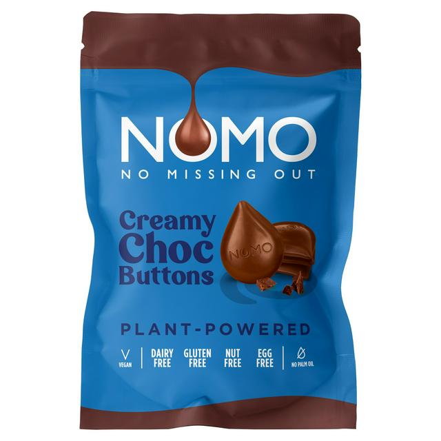 NOMO Giant Creamy Choc Buttons 110g Sainsbury s
