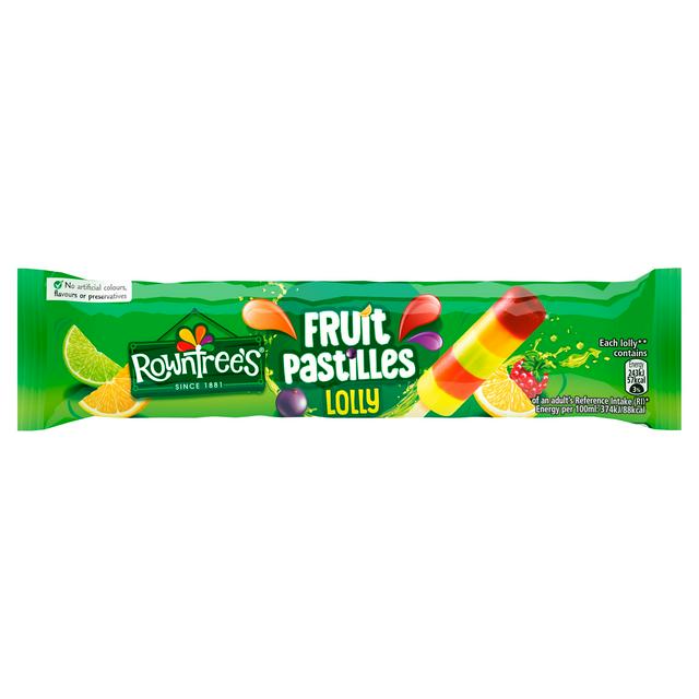 Rowntree's Fruit Pastilles Ice Lollies 65ml - gallery image 1