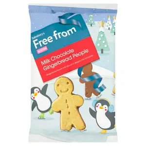 Sainsbury's Milk Chocolate Gingerbread People 161g