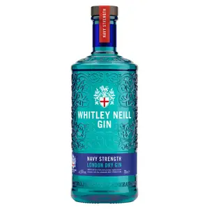 Whitley Neill Navy Strength London Dry Gin 70cl
